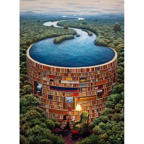 Puzzle Clementoni 1000 pezzi. Bibliodame - 2