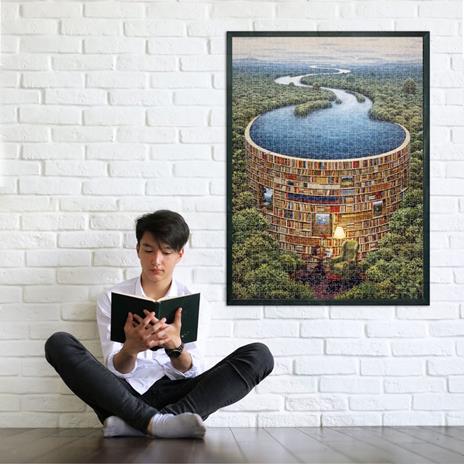 Puzzle Clementoni 1000 pezzi. Bibliodame - 4