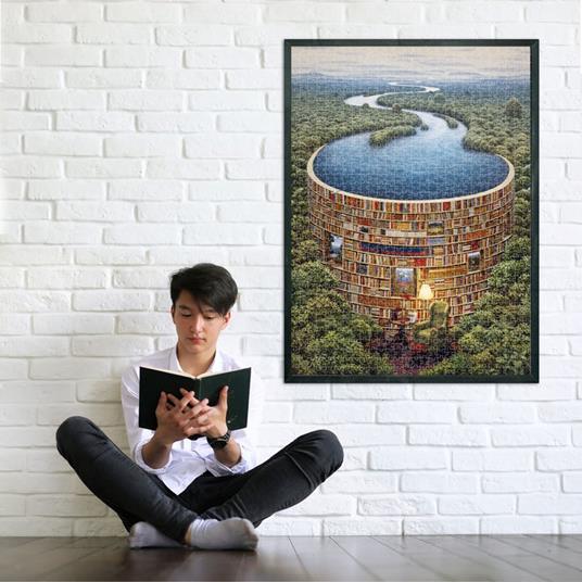 Puzzle Clementoni 1000 pezzi. Bibliodame - 4