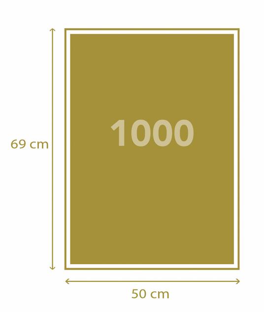 Puzzle Clementoni 1000 pezzi. Bibliodame - 6