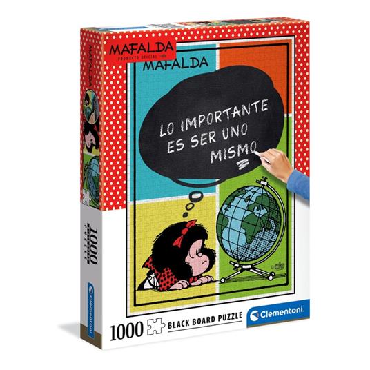 Puzzle 1000 pezzi BlackBoard Mafalda