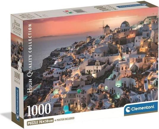 Puzzle da 1000 pezzi Ombre di Santorini