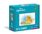 Cubo 6 pezzi Disney Animals