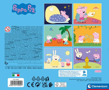 Cubo 12 pezzi Peppa Pig - 3
