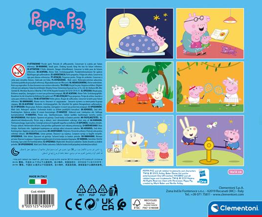 Cubo 12 pezzi Peppa Pig - 3