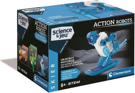 Robot motorizzato per assemblare - Sciatore