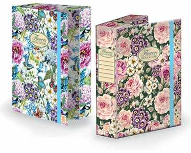 Cartoleria Portaprogetti Nature Flowers Dorso 7 Pigna