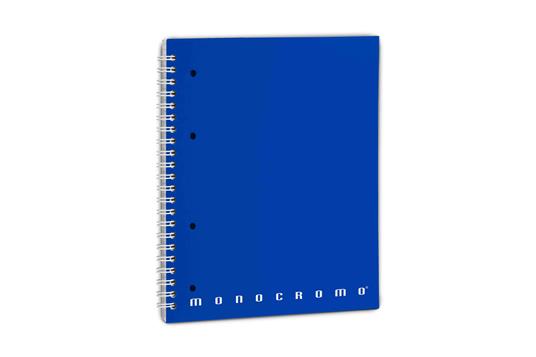 Quaderno Maxi Skip Monocromo, a righe, 70Ff/Sh con Microperforazione e 4 Fori - 22 x 29,7 cm - 2