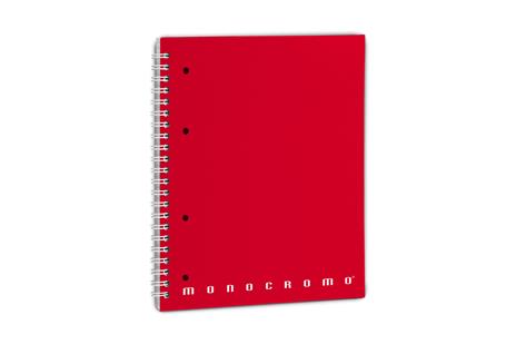 Quaderno Maxi Skip Monocromo, quadretti grandi 5mm 70Ff/Sh con Microperforazione e 4 Fori - 22 x 29,7 cm - 2
