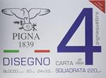 Blocco 4 angoli Pignaquattro Ff.20 Liscia Squadrata - 24 x 33 cm