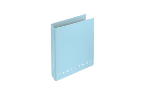 Cartella ad anelli A4 Monocromo Pastel 4 anelli - 27 x 32 cm - 4