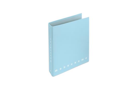 Cartella ad anelli A4 Monocromo Pastel 4 anelli - 27 x 32 cm - 4