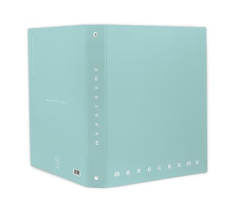 Cartella ad anelli A4 Monocromo Pastel 4 anelli - 27 x 32 cm - 6