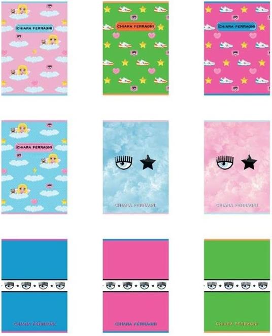 Maxi Quaderno A4 42 FF/SH Chiara Ferragni - 21 x 29,7 cm