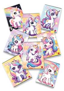 Cartoleria Quaderno Maxi Unicorni 50 Ff/Sh - 5M, a quadretti 5mm Pigna