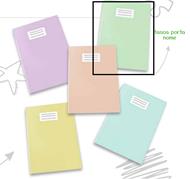 Copriquaderno Coprimaxi Pastel Glossy 230 Micron, Verde