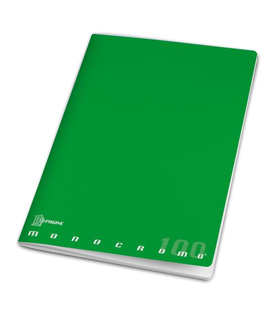 Confezione da 5 quaderni, Maxi Quaderno Monocromo Alta Fogliazione 25 Ff/Sh, Q, a quadretti con margine - 5