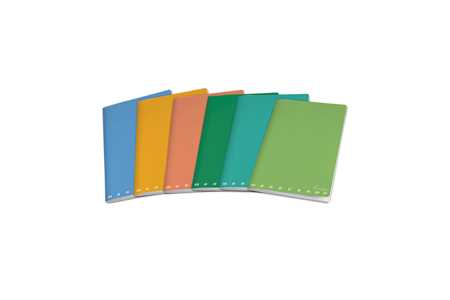 Cartoleria Confezione 10 quaderni Maxi Monocromo Green, quadretti grandi 5mm 42Ff/Sh Monocromo