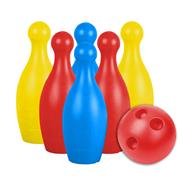 Gioco Bowling Con Birilli E Palla