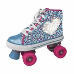 Disney Frozen II, Pattini a rotelle con Paillettes girevoli Bambina, Multicolor, 35-36