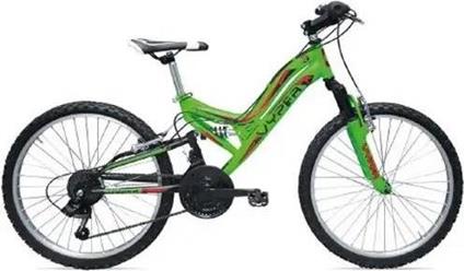 Ciclo 26 Mtb U"Vyper"Biammammortizzata Verde