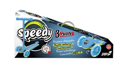 Monopattino Speedy Azzurro con Ruote Luminose - 707300151