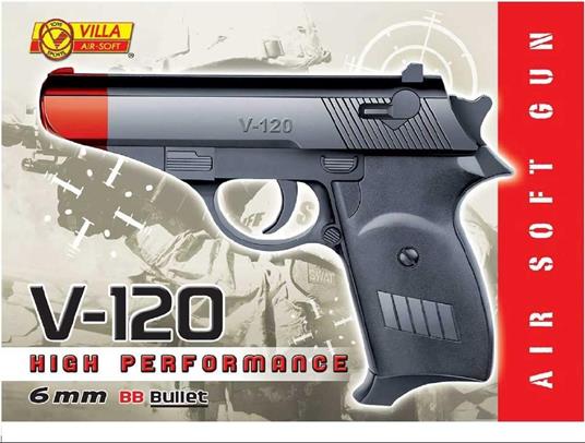 Pistola V-120 Air Soft Cal. 6mm 120