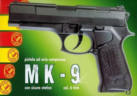 Pistola Ad Aria Compressa Mk-9 - Villa Giocattoli - Pistole e fucili -  Giocattoli
