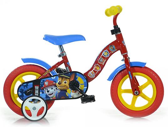 Bicicletta Paw Patrol per Bambini 10 senza freno