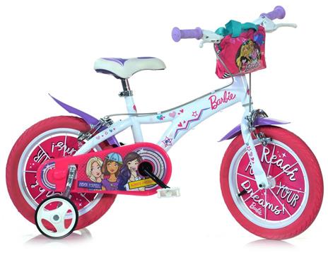 Bicicletta ruota 14 barbie nuovo modello