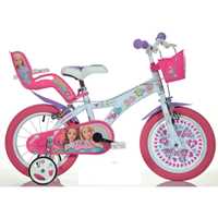 Giocattolo Bicicletta 16" barbie Dino Bikes