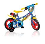 Bicicletta bambino sonic misura 12. 1 freno, borraccia, stabilizzatori e scudo frontale