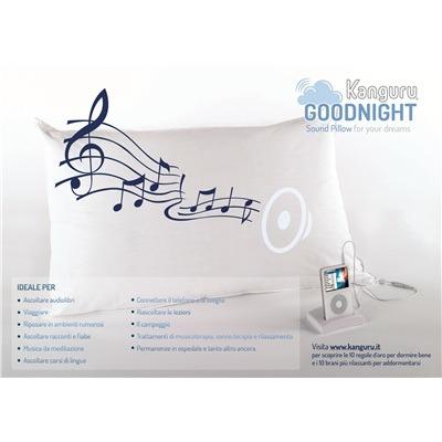 Plaid con maniche Kanguru Goodnight. Bianco - 3
