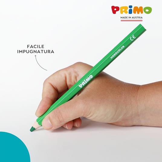 Jumbo blister matite colorate Primo 12 colori - 5