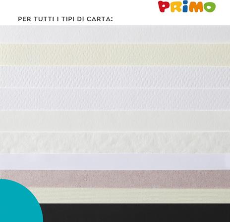 PRIMO - Matite Colorate Bambini +3 Anni a Triangolo Ergonomiche Mina Ø5 mm 12 Colori a Matita Professionali Sfumabili - 5