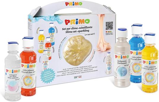 PRIMO- Set Slime, Multicolore, 3312SLIMESET2 - 2