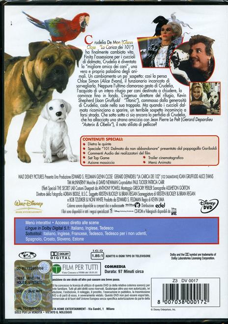 La carica dei 102. Un nuovo colpo di coda di Kevin Lima - DVD - 2