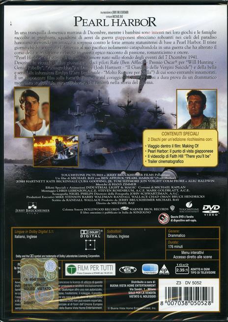 Pearl Harbor (2 DVD)<span>.</span> Special Edition di Michael Bay - DVD - 2