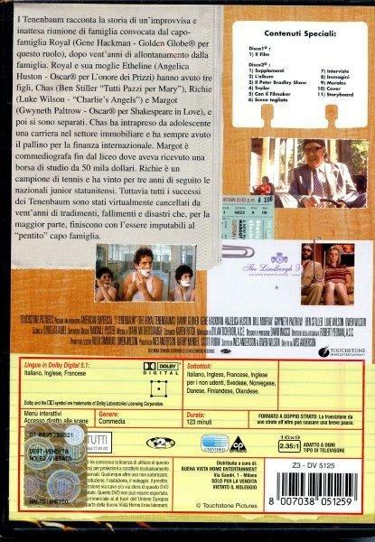 I Tenenbaum<span>.</span> Collector's Edition di Wes Anderson - DVD - 2