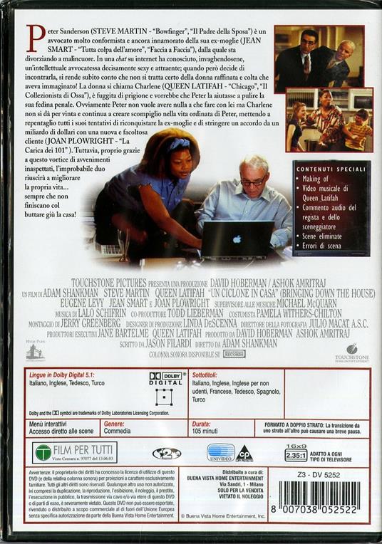 Un ciclone in casa di Adam Shankman - DVD - 2