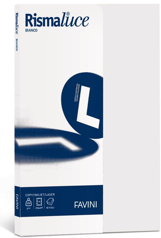 CARTA MULTIUSO RISMALUCE BIANCA A4 100GR. 300FF