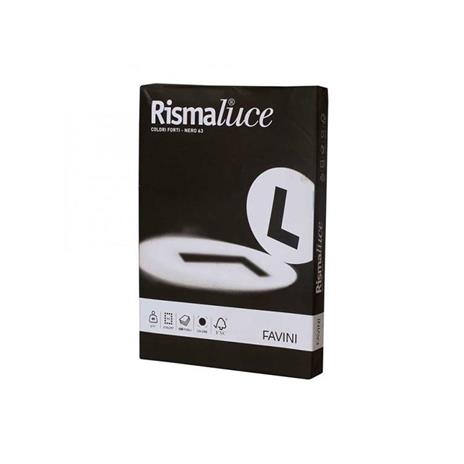 Carta Multiuso Rismaluce Nero A4 90gr. 100ff