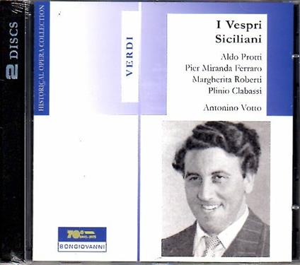 I vespri siciliani - CD Audio di Giuseppe Verdi,Antonino Votto,Aldo Protti,Margherita Roberti