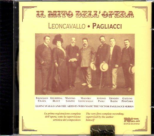 Pagliacci - CD Audio di Ruggero Leoncavallo