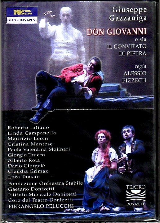 Giuseppe Gazzaniga. Don Giovanni - Il convitato di pietra (DVD) - DVD di Giuseppe Gazzaniga