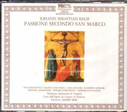 La Passione Secondo Marco - CD Audio di Johann Sebastian Bach
