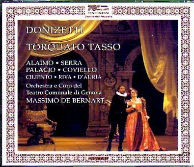 Torquato Tasso - CD Audio di Gaetano Donizetti