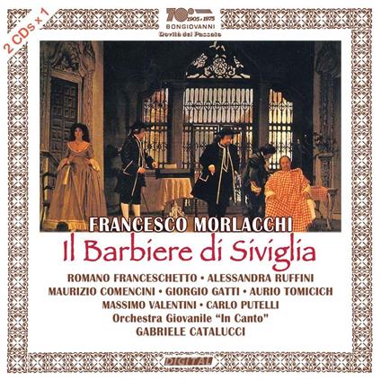 Il Barbiere Di Siviglia - CD Audio di Francesco Morlacchi
