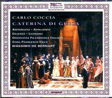 Caterina di Guisa - CD Audio di Carlo Coccia