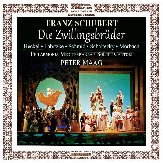 Die Zwillingsbrüder - CD Audio di Franz Schubert